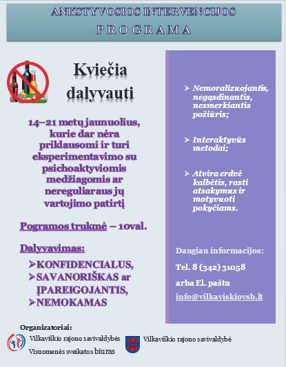 Fiksavimas Ankstyvoji intervencja