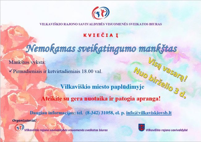 vasaros mankstos 2019