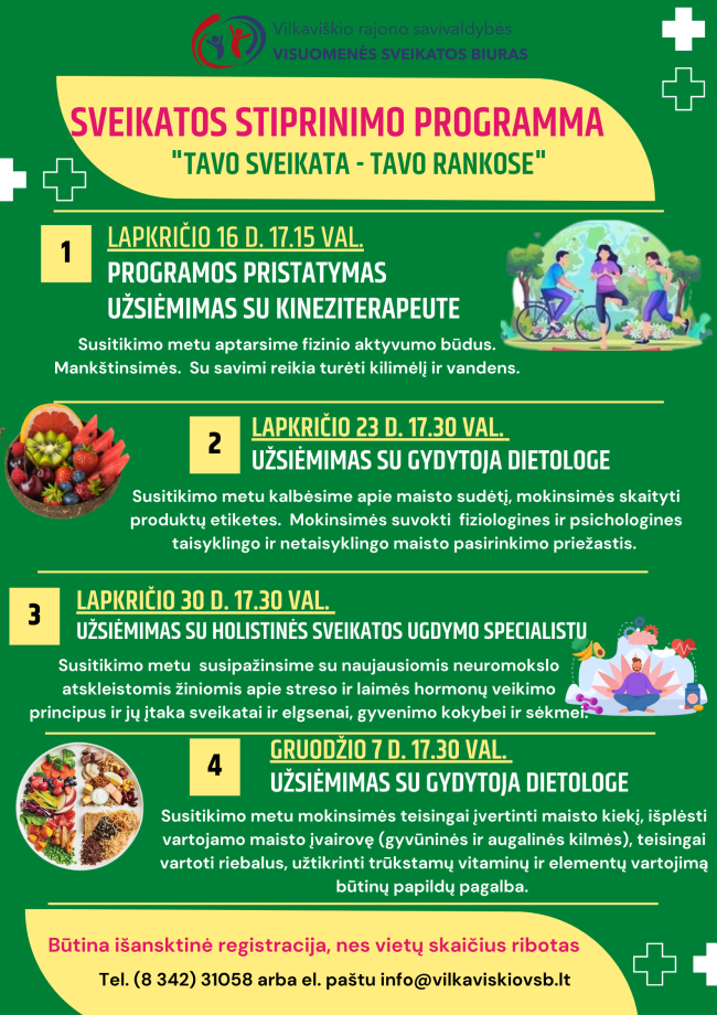 „Red Modern Mental Health Goals Poster“ kopija